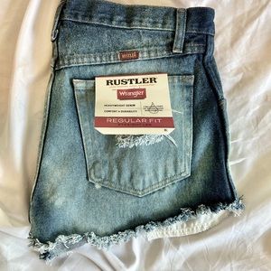 Wrangler Cut off jean shorts
